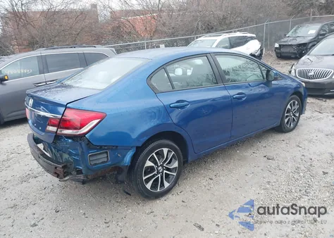 2013 Honda Civic Ex z USA, uszkodzony, nr VIN 19XFB2F85DE250571